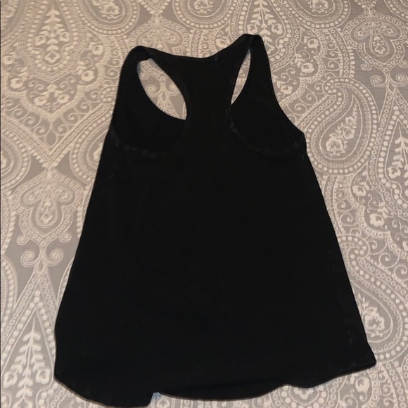 black loose tank top - Picture 1 of 2